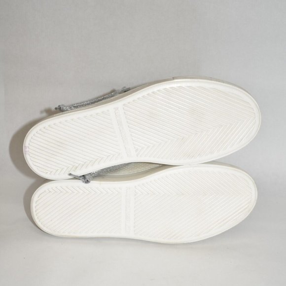 New! P448 John Leopard Tongue Low Top White Street Sneaker 38 EU 8 US DD347 - Picture 7 of 7